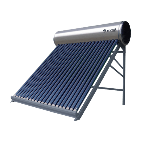 Termotanque Solar Atmosférico De Acero Inox. 200L - Modelo: SW-200i (Enertik)