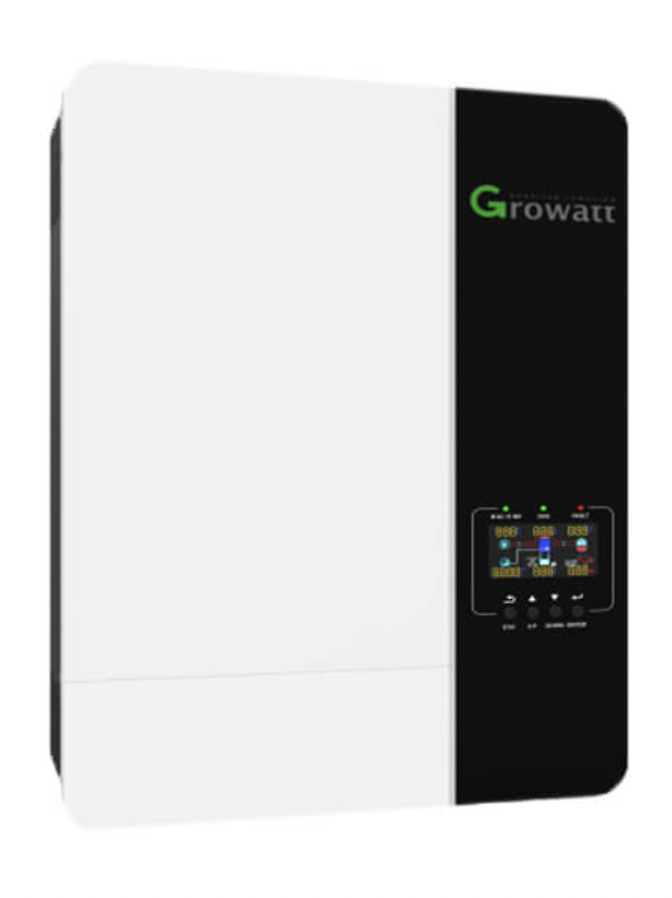 Inversor/Cargador Off-Grid Growatt 48V 3500W - Modelo: SPF 3500 ES