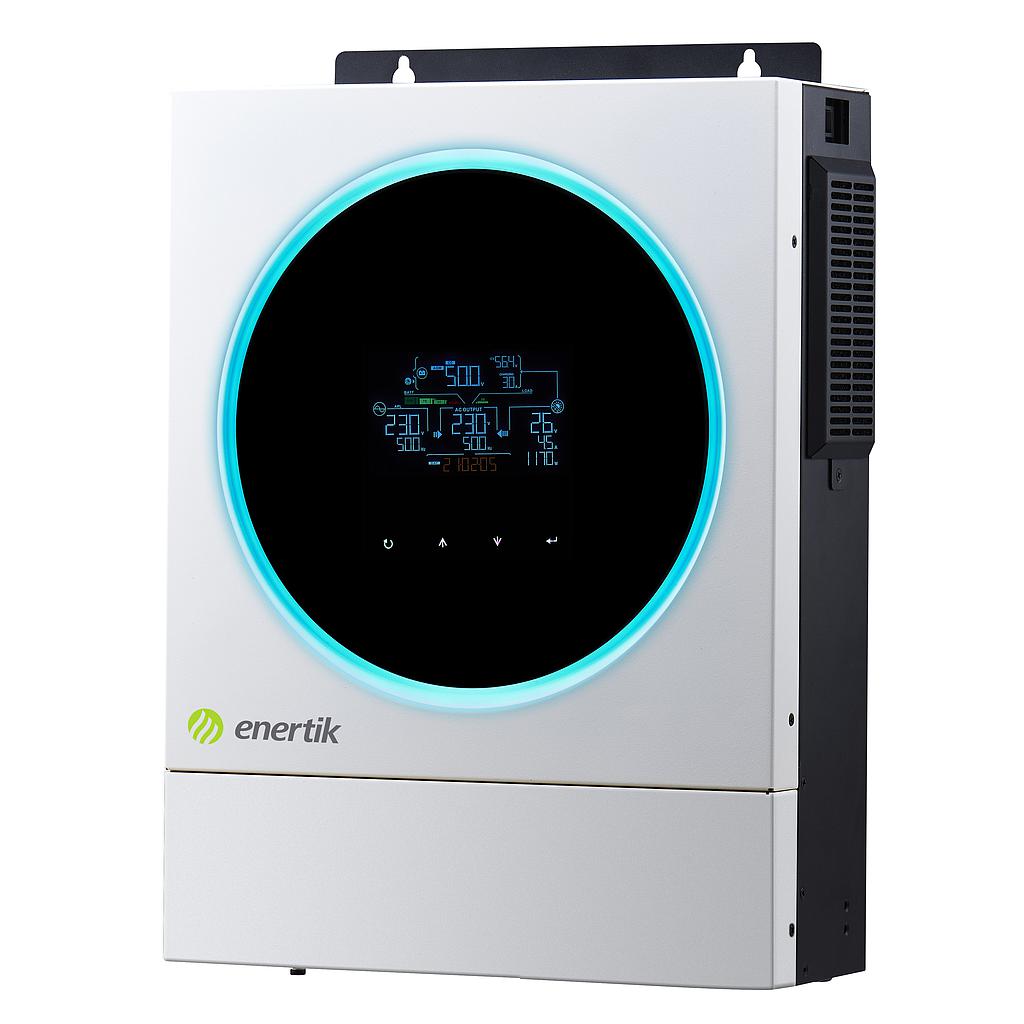 Inversor/Cargador - S. Pura 24Vcc a 220Vca 3600W / MPPT 2000W /  - Modelo: IVMQ-3.6K-24