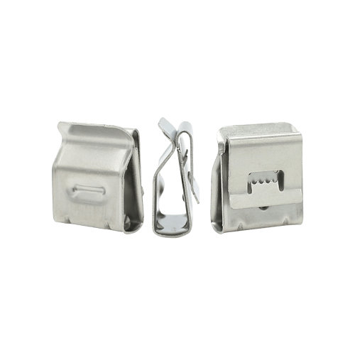 Clips para 2 Cables (Acero Inoxidable) - Modelo: SP-C02