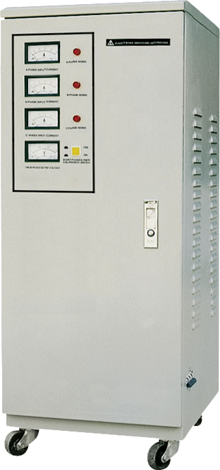 Estabilizador de Tensión con Servomotor Trifásico 280Vca~430Vca 30KVA - Modelo: EVT-30KVA